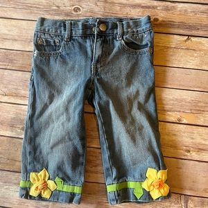 Gymboree jean capri pants size 4